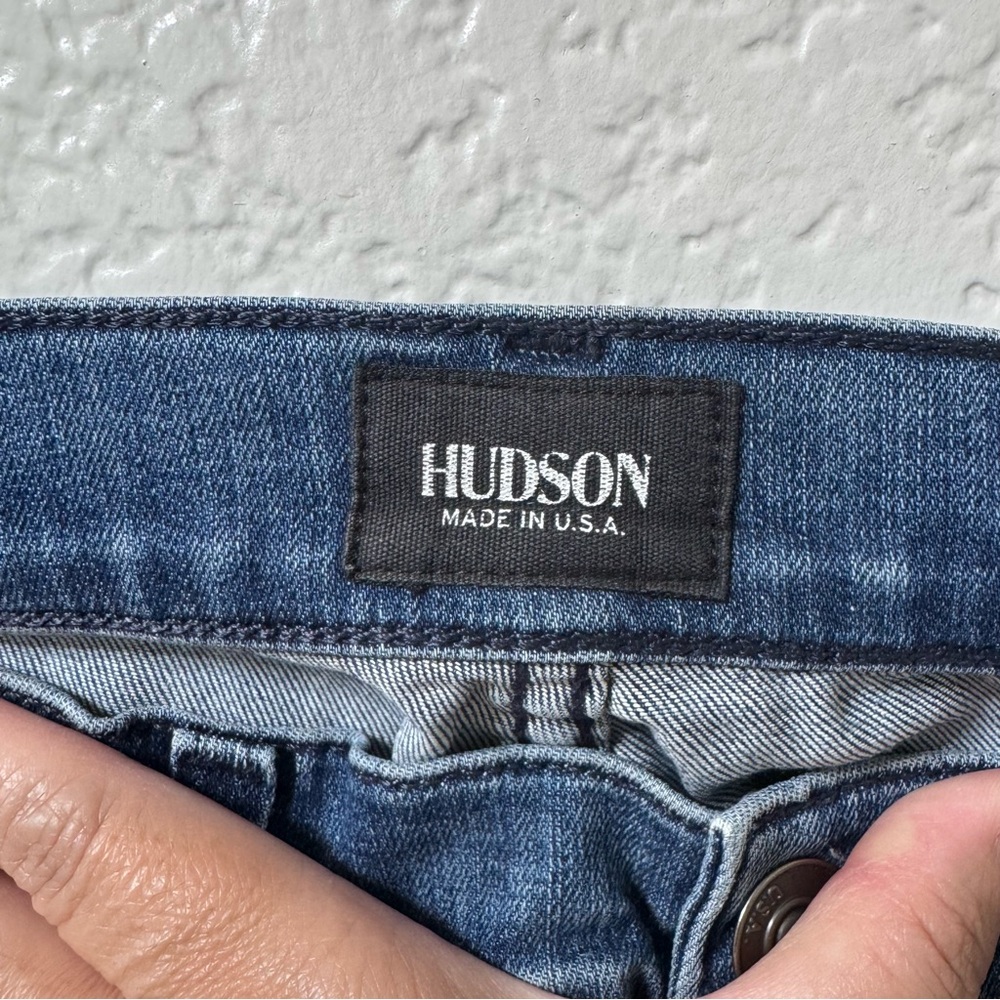 Hudson Jeans Women's Blue Skinny Jeans - Picture 4 of 6